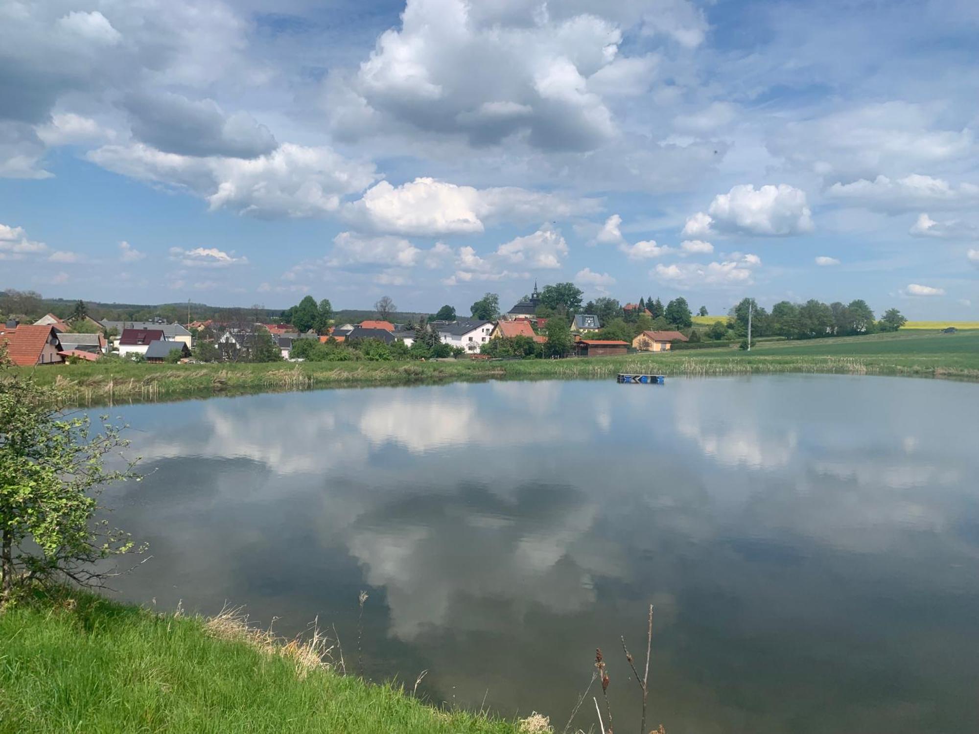 Gemuetliche Ferienwohnung In Idyllischer Lage-Auf Dem Land Dittersdorf Buitenkant foto